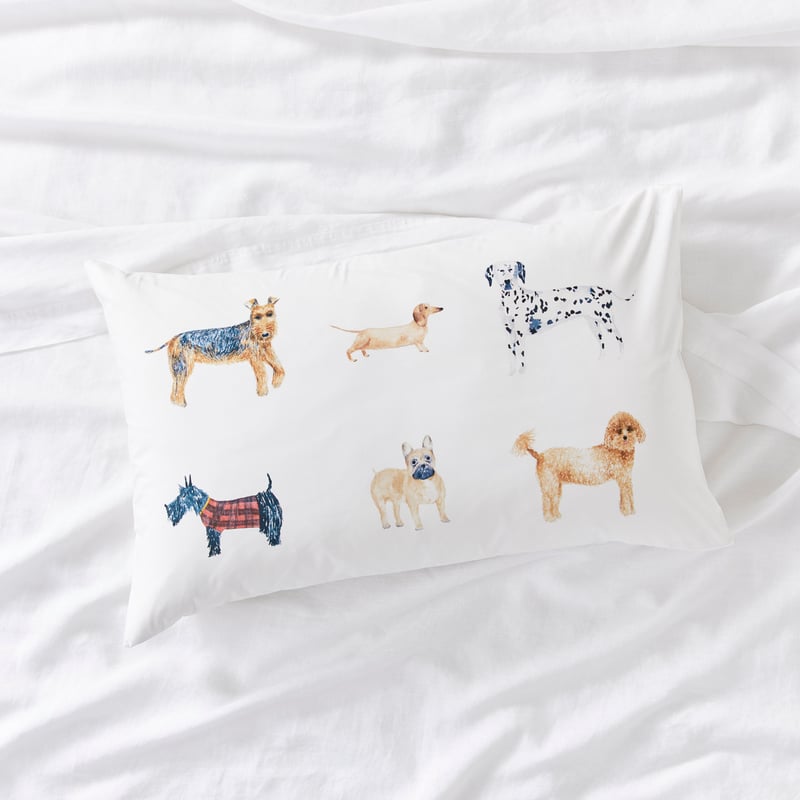 Text Pillowcase Dogs