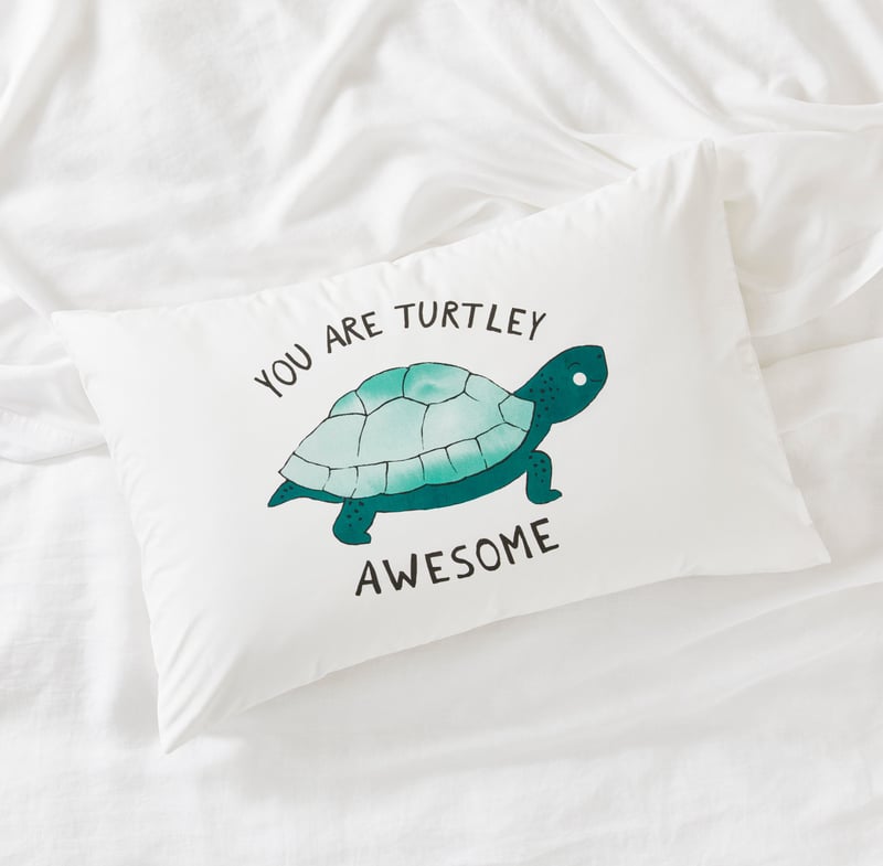 Text Pillowcase You Are Turtley Awesome