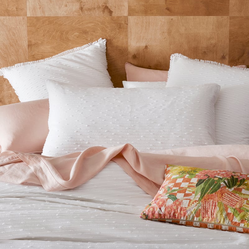 Sheba White Pillowcase