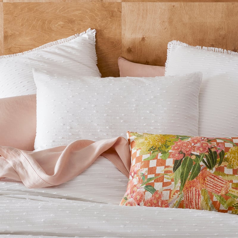 Sheba White Pillowcase