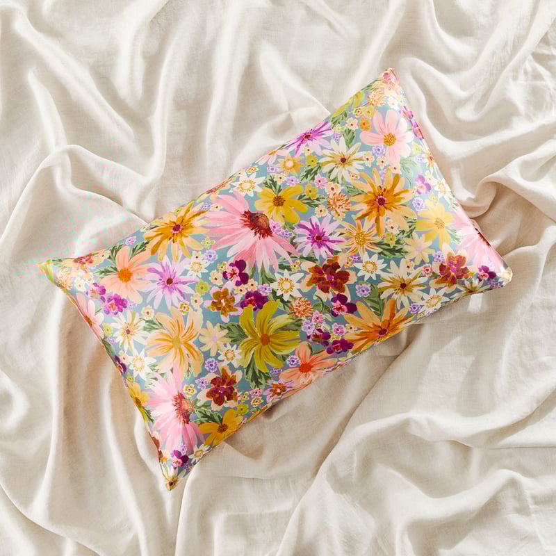 Pure Silk Alexa Floral Printed Pillowcase