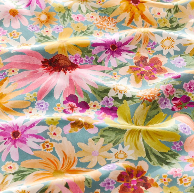 Pure Silk Alexa Floral Printed Pillowcase