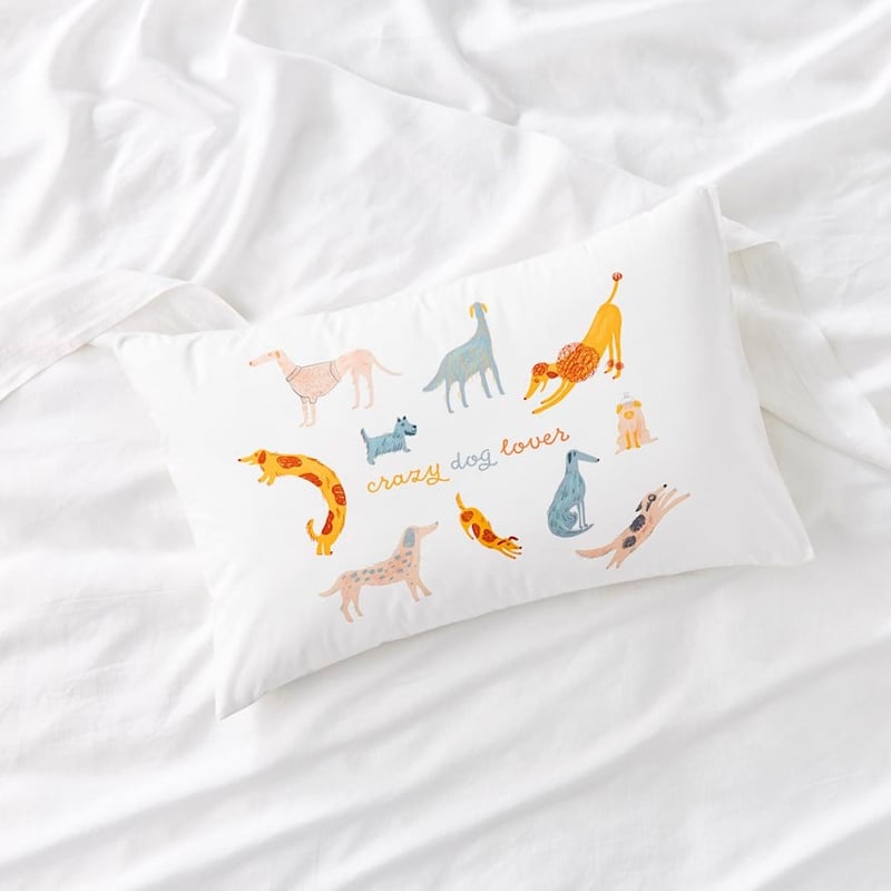 Crazy Dog Lover Pillowcase