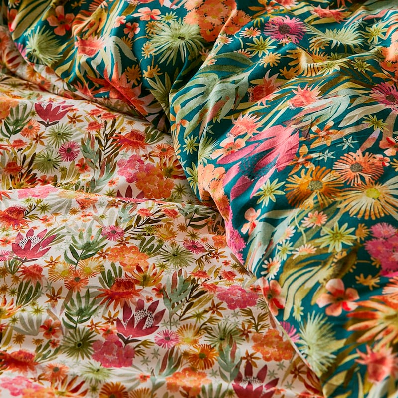 Pia Multi Bamboo Cotton Pillowcase