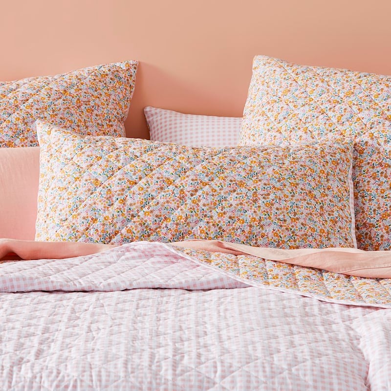 Garden Bloom Multi Quilted Pillowcases
