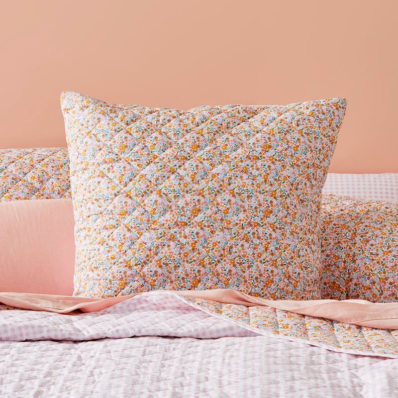 Garden Bloom Multi Quilted Pillowcases