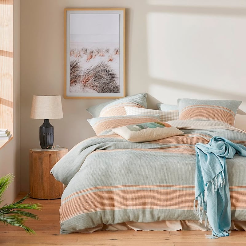 Addison Blue Pillowcases