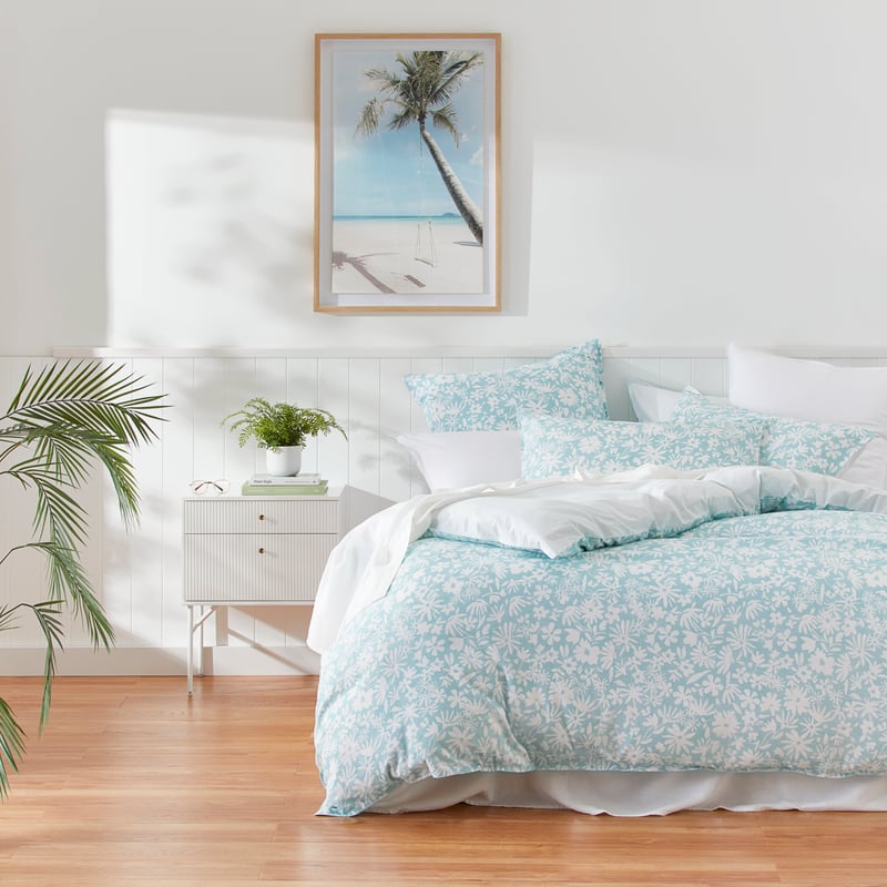 Daisy Sky Soft Blue Pillowcases