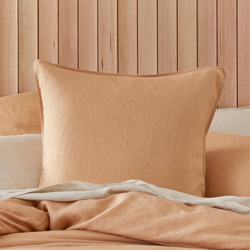 Vintage Washed Linen Egg Shell Pillowcases