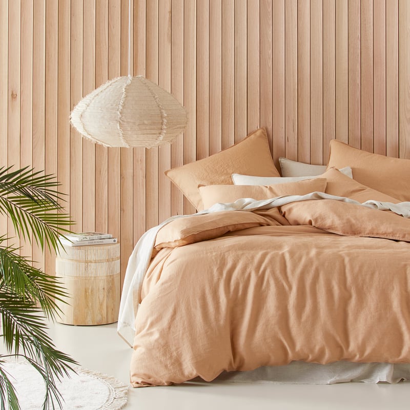 Vintage Washed Linen Egg Shell Pillowcases