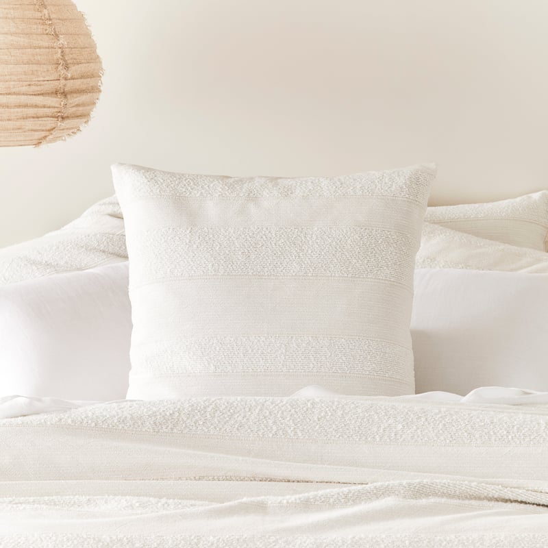 Billie Boucle Off White Pillowcases