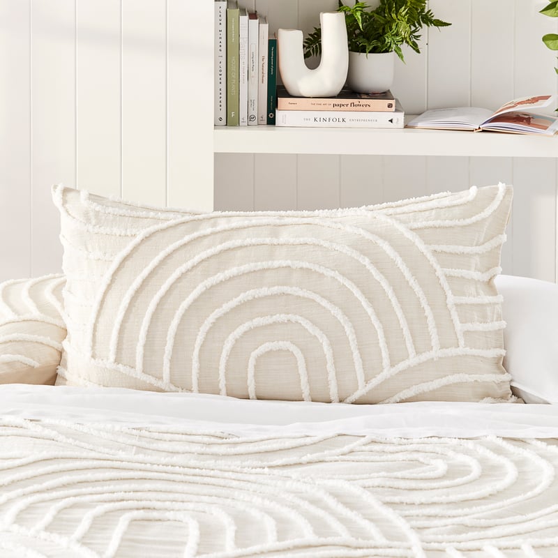 Horizon Natural Tufted Pillowcases