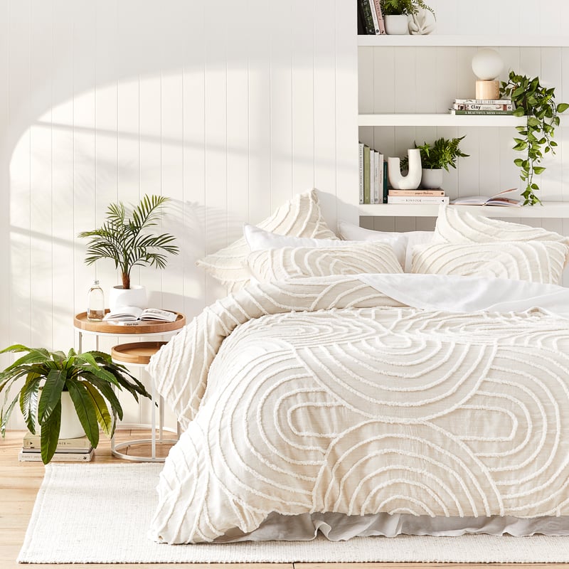 Horizon Natural Tufted Pillowcases