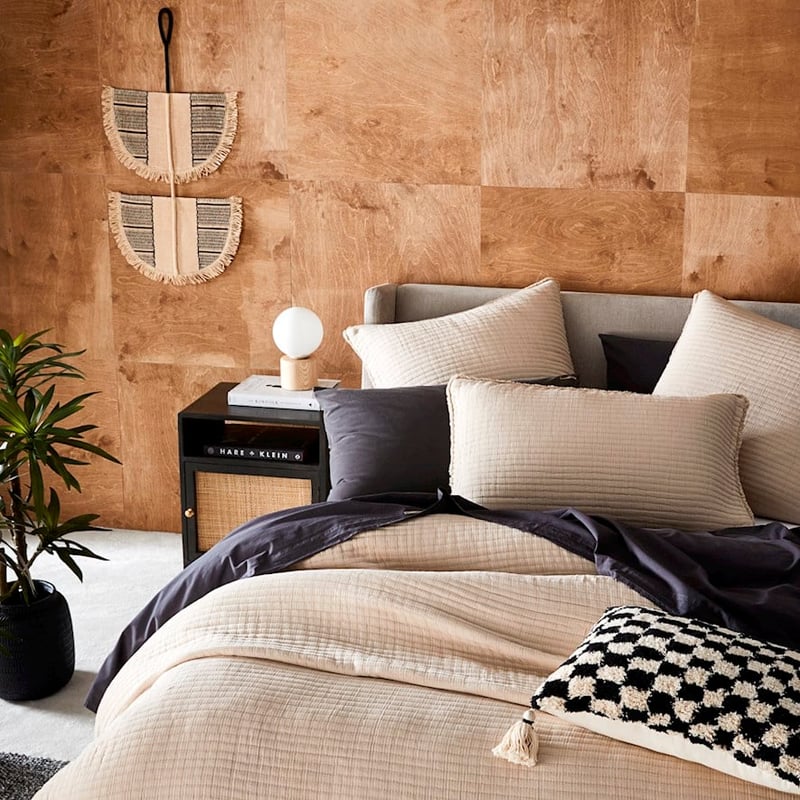 Cooper Natural Quilt Cover Separates