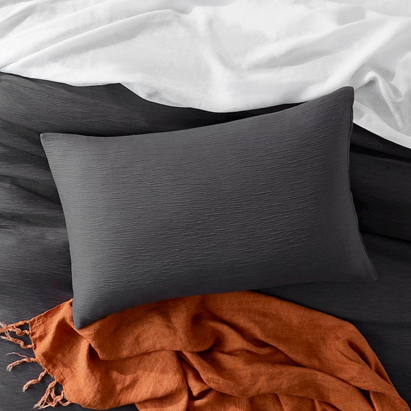 Zanthea Charcoal Quilt Cover Set + Separates
