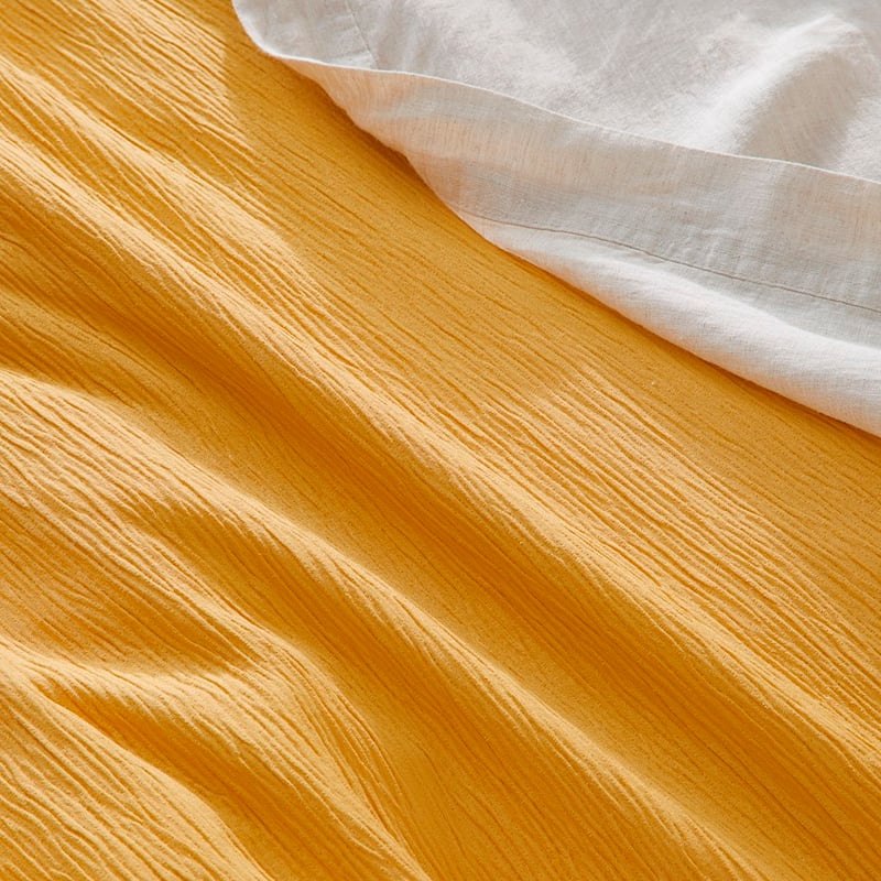 Zanthea Mustard Quilt Cover Separates