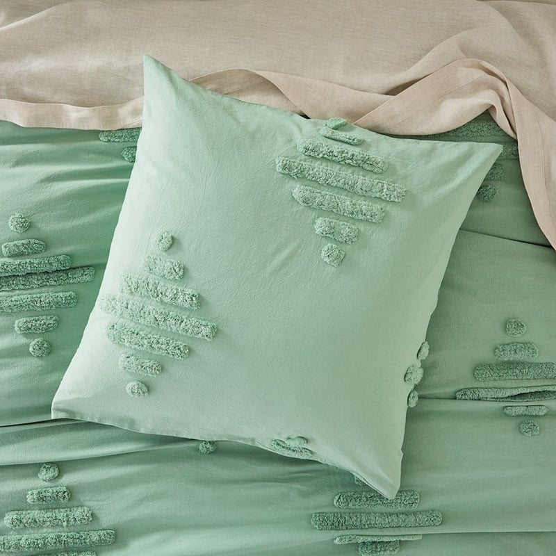 Cleo Eucalyptus Quilt Cover Set + Separates