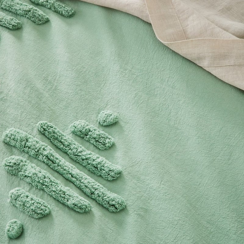 Cleo Eucalyptus Quilt Cover Set + Separates