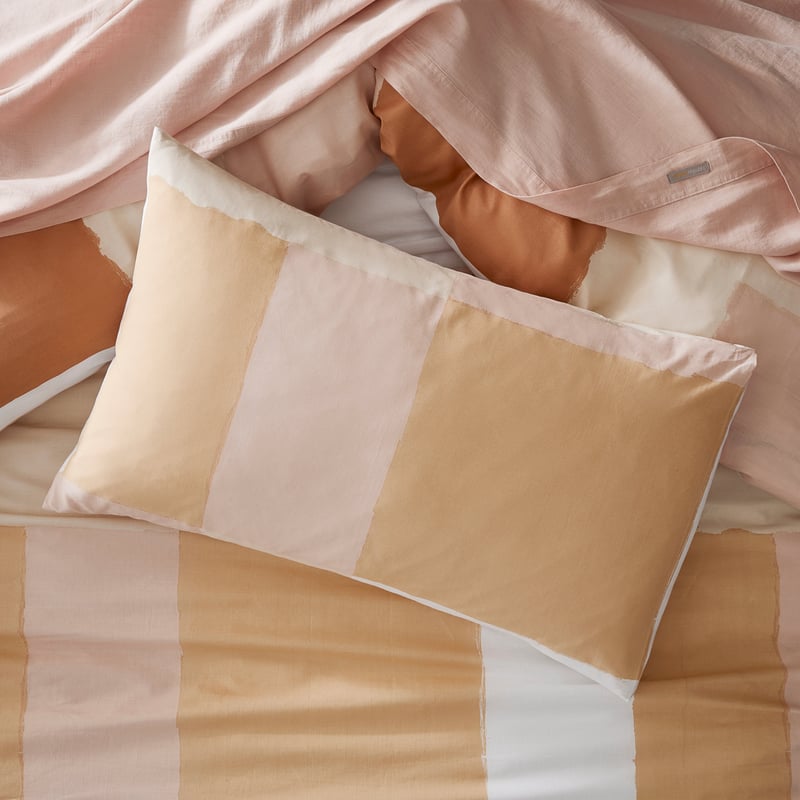 Ashton Earth Check Quilt Cover Set