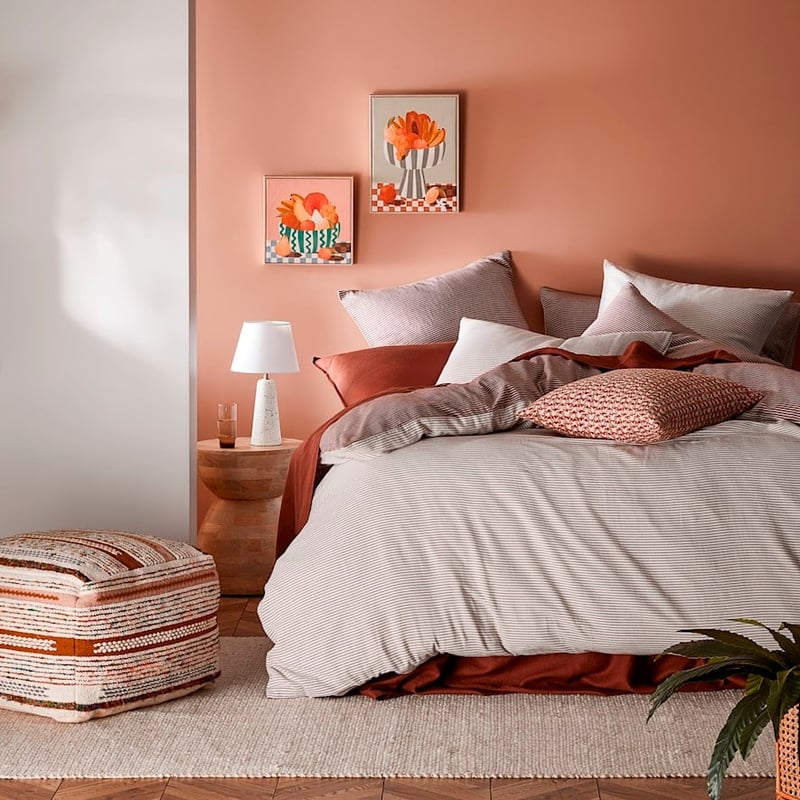 Cove Mahogany Quilt Cover Set + Separates