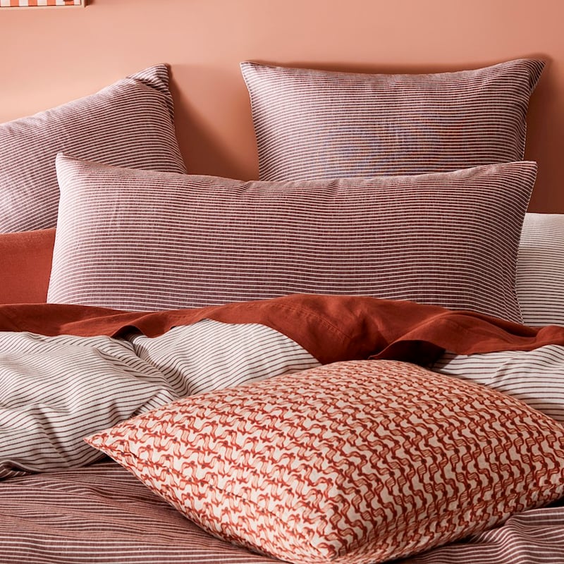 Cove Mahogany Quilt Cover Set + Separates