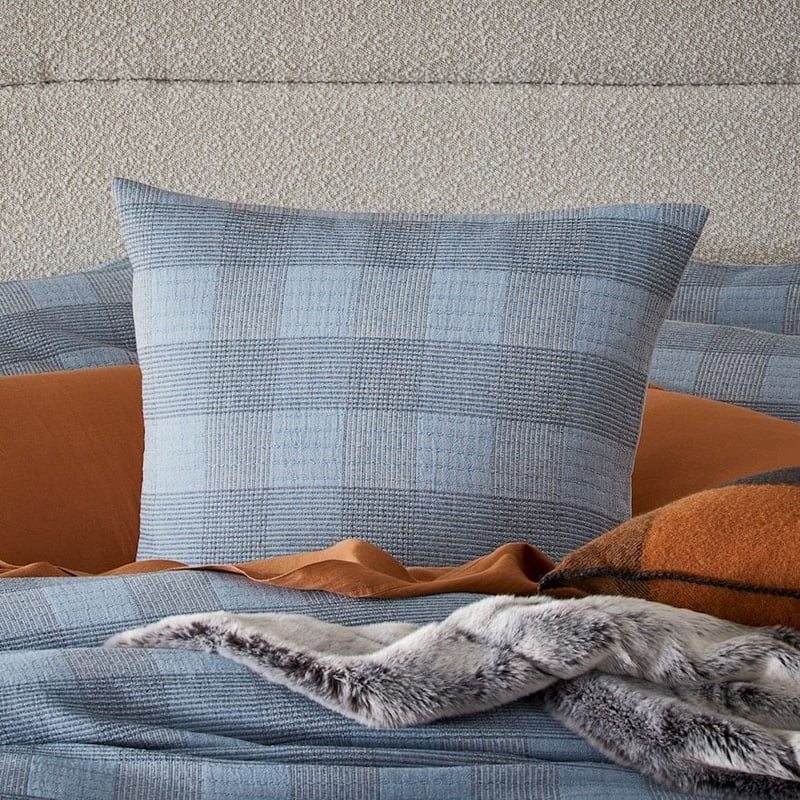 Maxi Navy Matelasse Quilt Cover Separates