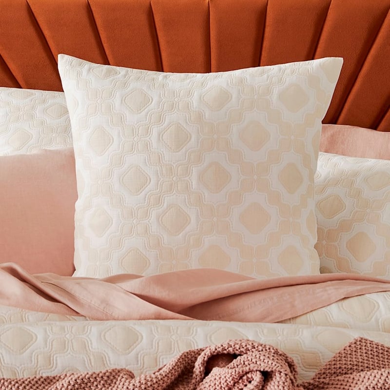 Arabella Natural Jacquard Quilt Cover Separates