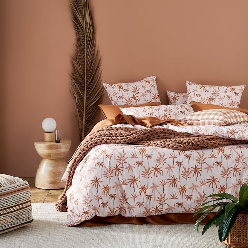Palm Beach Pink Quilt Cover Set + Separates