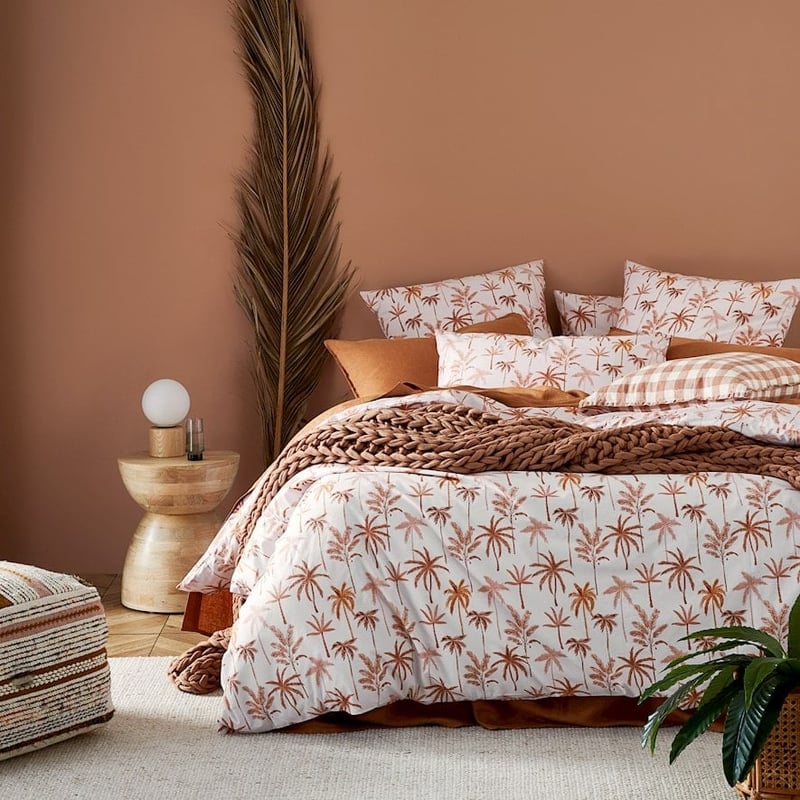 Palm Beach Pink Quilt Cover Set + Separates