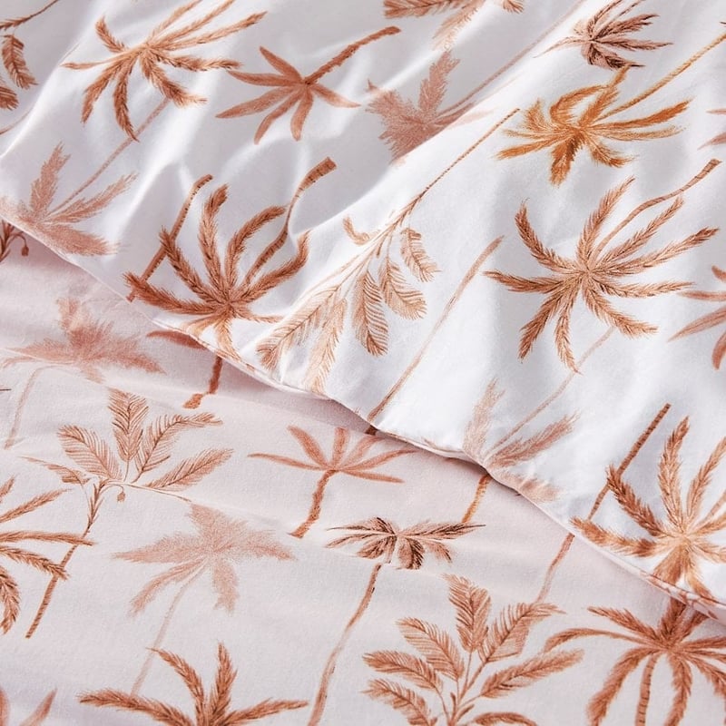 Palm Beach Pink Quilt Cover Set + Separates