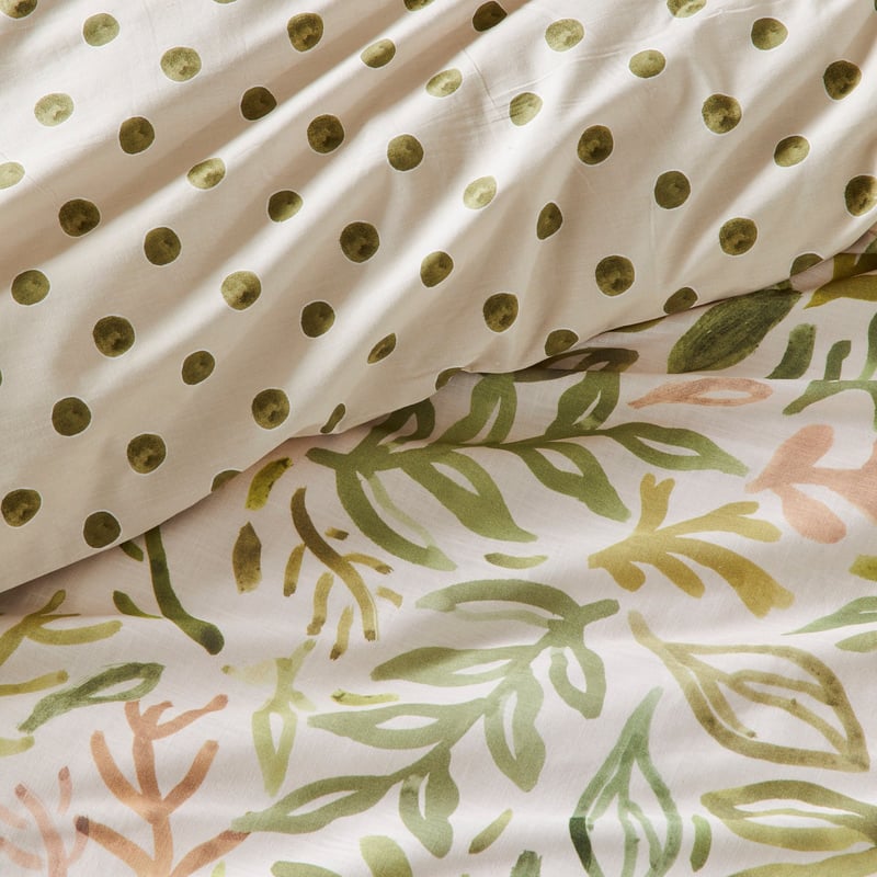 Retreat Green Quilt Cover Set + Separates