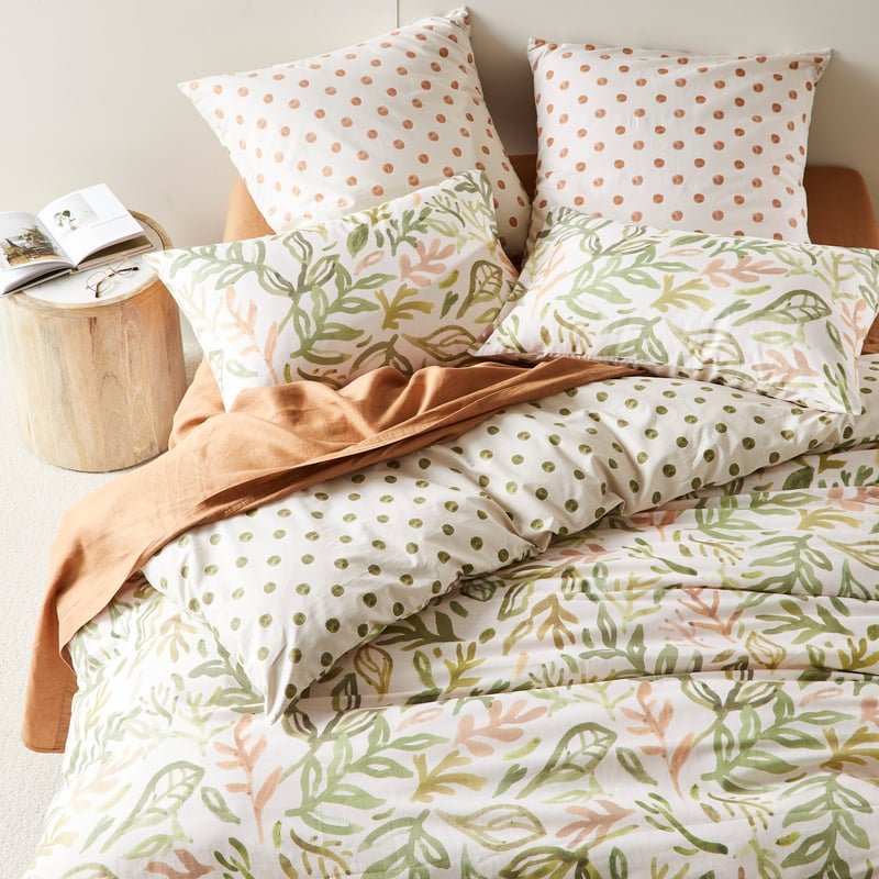 Retreat Green Quilt Cover Set + Separates