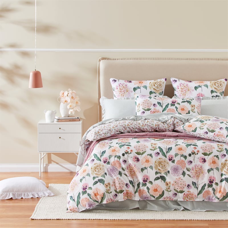 Botanist White Quilt Cover Set + Separates