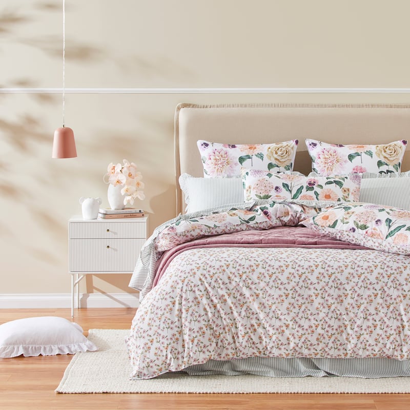 Botanist White Quilt Cover Set + Separates