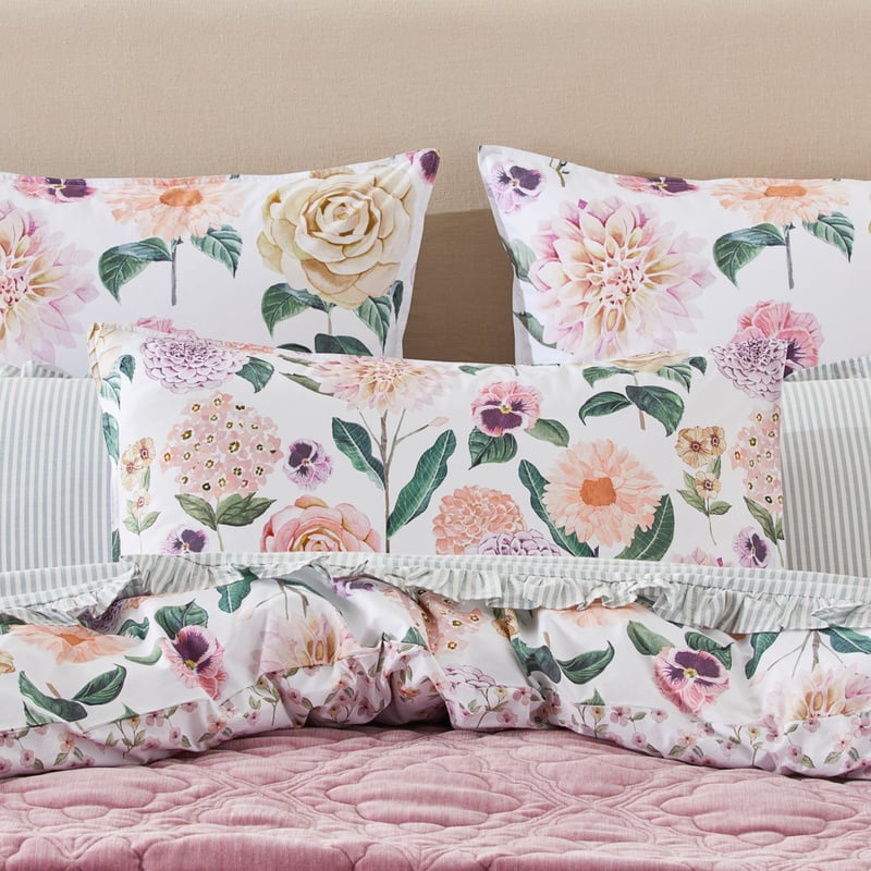 Botanist White Quilt Cover Set + Separates