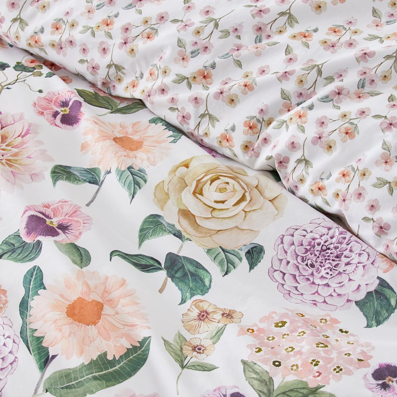 Botanist White Quilt Cover Set + Separates