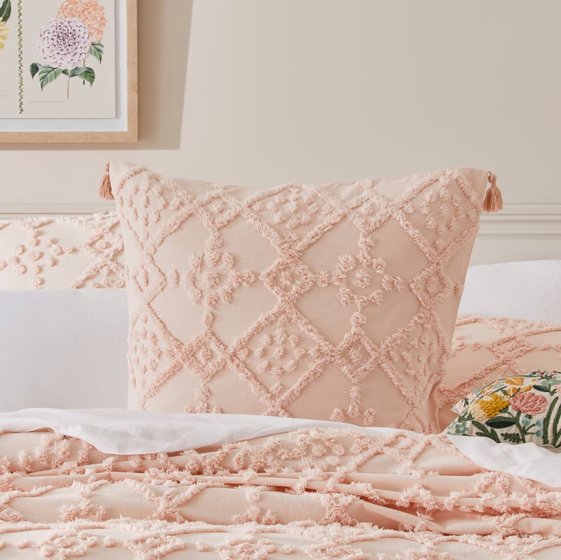 Vienna Tufted Nude Pink Pillowcases