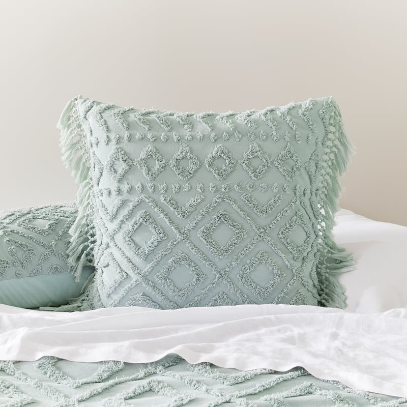 Elliot Tufted Blue & Grey Quilt Cover Separates
