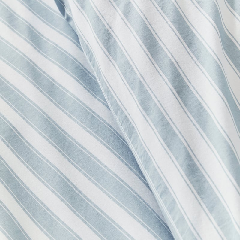Stonewashed Cotton Provincial Stripe Quilt Cover Separates