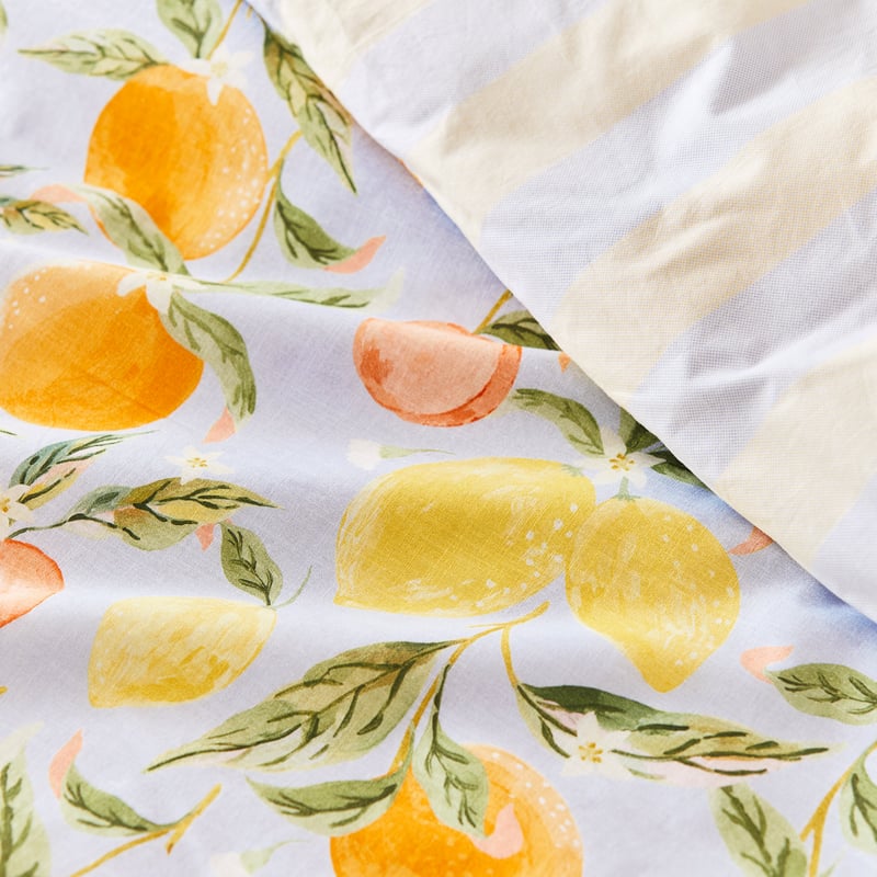 Fruit Sorbet Sky Blue Quilt Cover Set + Separates
