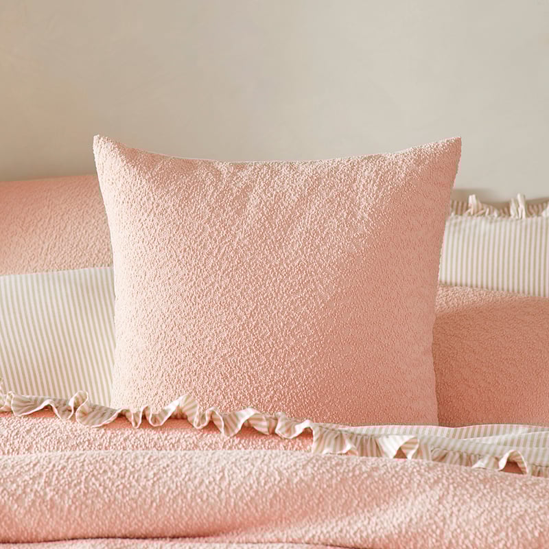 Blake Boucle Rose Quilt Cover Separates