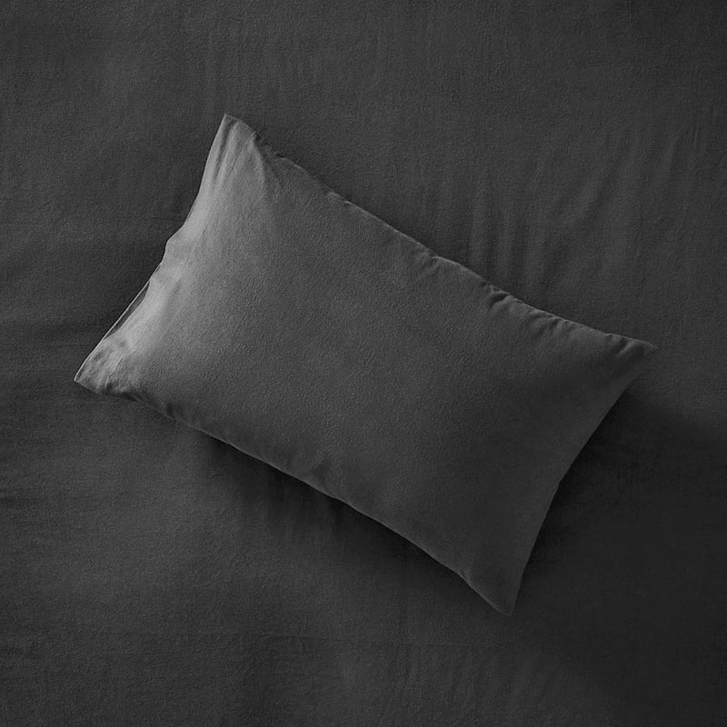 Flannelette Charcoal Sheet Set