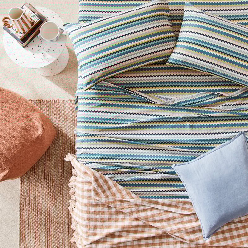 Printed Ziggy Multi Sheet Set