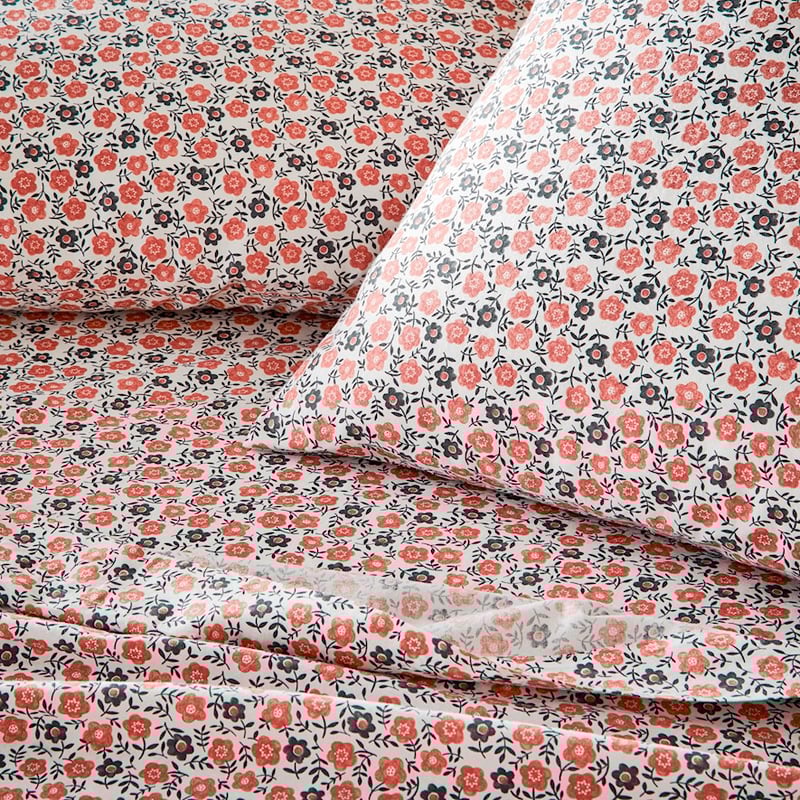Printed Tuscan Daisy Sheet Set