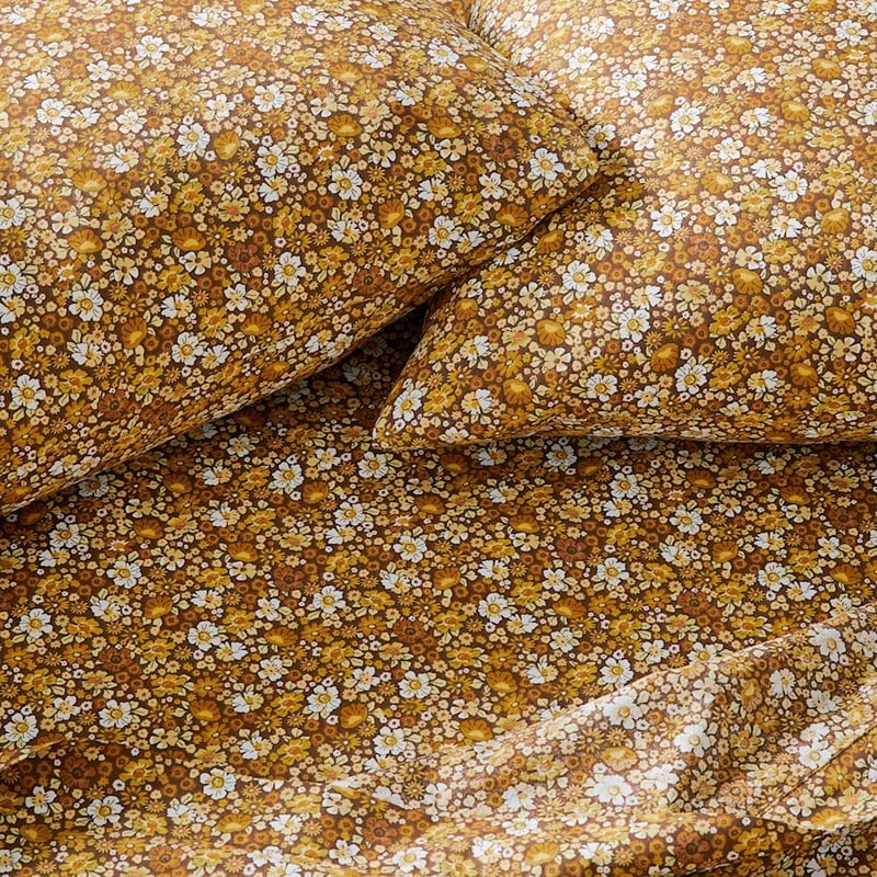 Libertine Golden Printed Sheet Set + Pillowcases