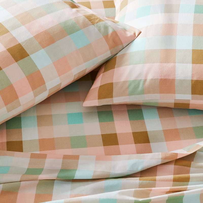 Printed Harmony Check Multi Sheet Set