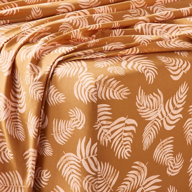 Printed Desert Palm Clay Sheet Set
