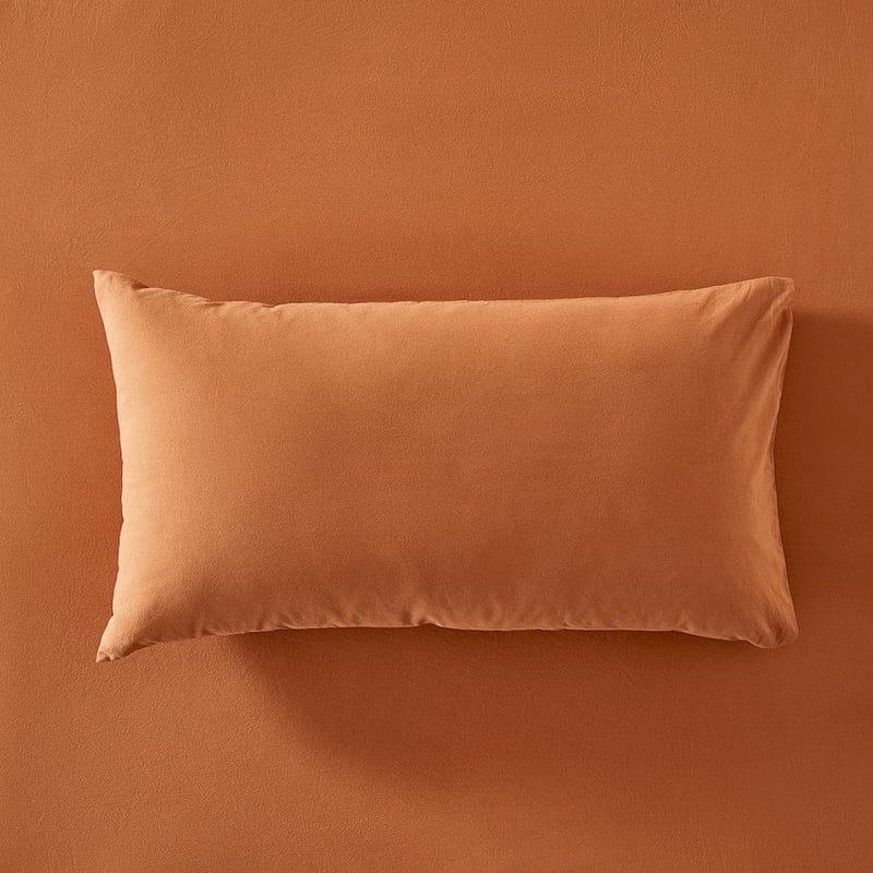 Stonewashed Cotton Ginger Sheet Set