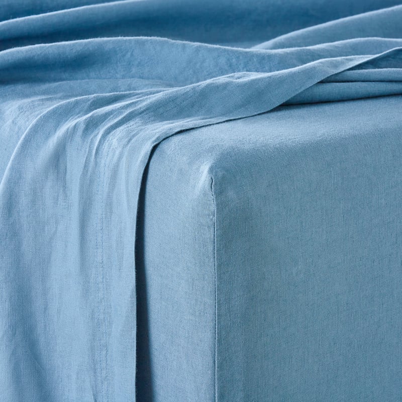 Vintage Washed Linen Denim Sheet Separates