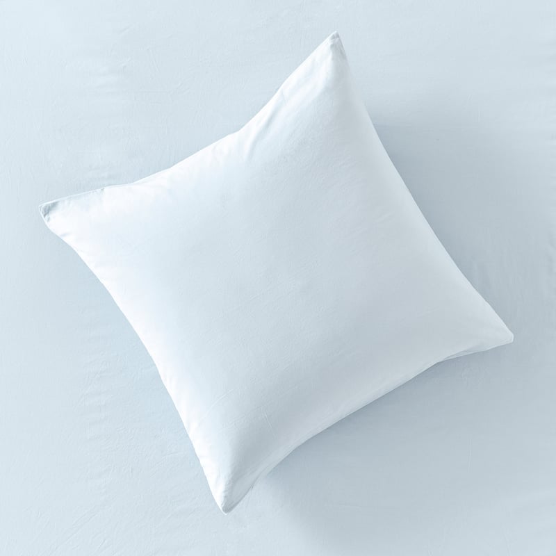 Stonewashed Cotton Ice Blue Sheet Separates